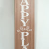 Happy Place | Nut House Double-Sided Hanging & Leaning Wall Sign